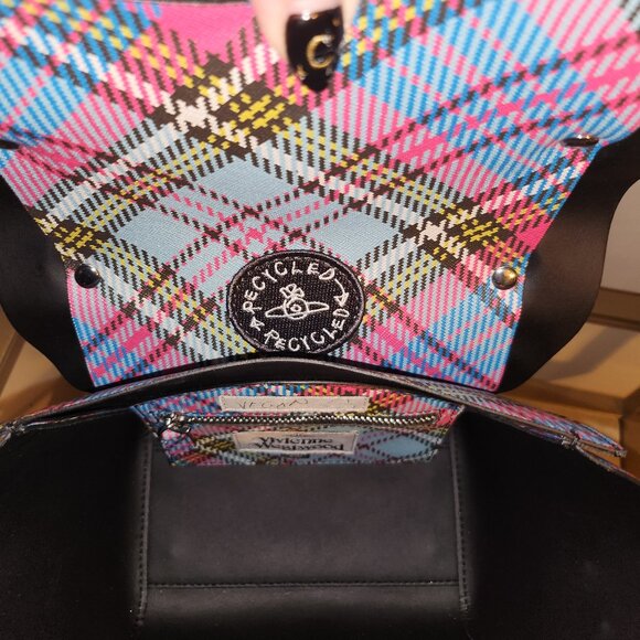 Vivienne Westwood Small Betty Handbag Tartan plaid multicolor - Picture 8 of 8